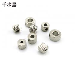 花纹金属轴套 DIY飞机 轮档 轴套 不锈钢金属轴套 2mm 3mm 限位环