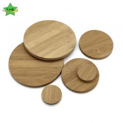 圆形竹子木板 DIY建筑模型材料 圆木片板材 手工制作垫木板面板