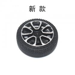 塑料小车轮 30mm 多规格拼装玩具模型车轮 DIY小制作配件仿真轮子