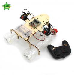 千水星瓶子风力船遥控船配件学生科技制作小发明手工自制实验套装