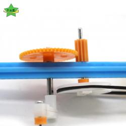 手摇小风扇 幼儿园手工小制作材料亲子活动diy简易拼装科普作品