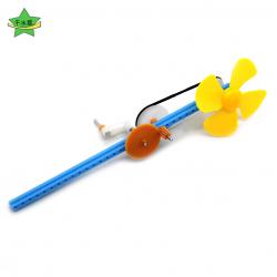 手摇小风扇 幼儿园手工小制作材料亲子活动diy简易拼装科普作品