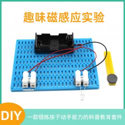 趣味磁感应实验自制磁铁科学模型科技小制作小发明手工拼装材料包