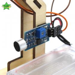 有趣的自动感应声控灯模型1号学生stem创客小制作创意手工材料包