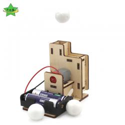 空气浮力球实验1号科技小制作diy材料包手工拼装趣味科普木质模型