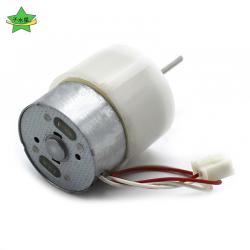 白色端子线300减速电机直流电小马达diy自制模型玩具车配件 3V6V