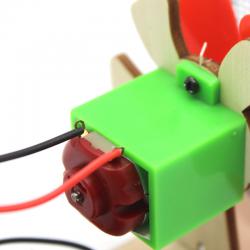 [星之河畔]小小吸尘器儿童DIY木制手工拼装模型玩具steam教具创意科技小制作