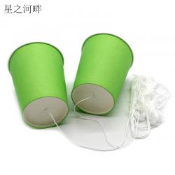 [星之河畔]土电话 声音传播话筒杯科学实验 DIY手工科技小制作材料