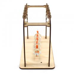 [星之河畔]牛顿摆 小学生DIY自制创意物理实验力学原理创客教育模型手工作业