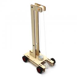 [星之河畔]重力车1号 创意科学物理小发明DIY科技小制作steam模型