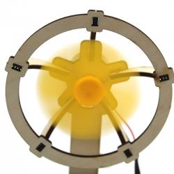 电动木质小风扇 diy科技手工小制作小发明科学实验套件材料包