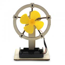 电动木质小风扇 diy科技手工小制作小发明科学实验套件材料包