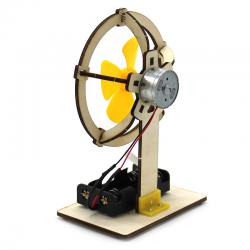 电动木质小风扇 diy科技手工小制作小发明科学实验套件材料包