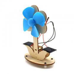 [星之河畔]太阳能风扇太阳植物 steam教具创意科技小制作DIY拼装模型玩具