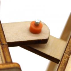 [星之河畔]木制小火车 DIY科技小制作儿童创意科学手工木质拼插玩具亲子作品