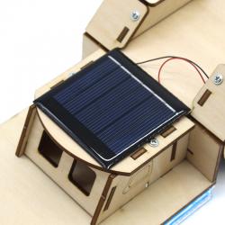 [星之河畔]太阳能轮桨船趣味科技新能源小制作steam教具创意木制DIY手工材料