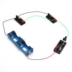 [星之河畔]串联与并联电路 初中生小学生物理电学实验创意拼装电路科学教学