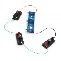 [星之河畔]串联与并联电路 初中生小学生物理电学实验创意拼装电路科学教学