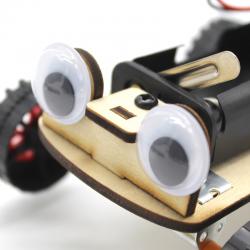 [星之河畔]空气桨风力车 学生创意木制DIY拼装小车科技小制作大赛实验材料包