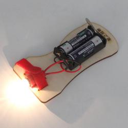 [星之河畔]手持小手电 小学生科技小制作手工diy科教材料包创意科学大赛作业