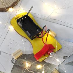 [星之河畔]手持小手电 小学生科技小制作手工diy科教材料包创意科学大赛作业