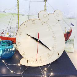 [星之河畔]可爱蜗牛钟表