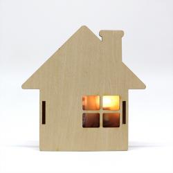 [星之河畔]天黑点亮小灯与房子 小学生手工拼装DIY创意发光手工大赛科学实验