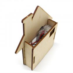 [星之河畔]天黑点亮小灯与房子 小学生手工拼装DIY创意发光手工大赛科学实验