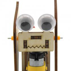 [星之河畔]漫步机器人 创意木制DIY手工拼装模型玩具材料包 科技小制作