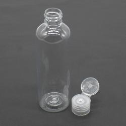 高瓶子塑料透明圆形分装瓶科学实验材料储物瓶100 150 200 250ml