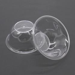 科学实验塑料碗250ml透明碗手工制作模型材料diy液体溶剂盛放工具