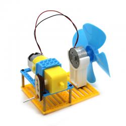 [画中麦田]手摇发电风扇