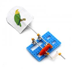 [画中麦田]手摇笼中鸟