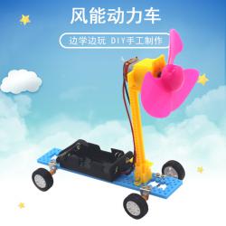 [画中麦田]风能动力车