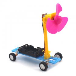 [画中麦田]风能动力车