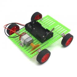 [画中麦田]皮带传动小车 diy小制作stem科学实验小发明皮带传动小车模型