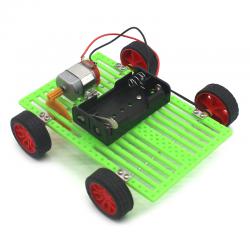 [画中麦田]皮带传动小车 diy小制作stem科学实验小发明皮带传动小车模型