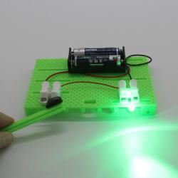 [画中麦田]磁感应小灯泡 stem科学实验 diy科技小制作小学生手工实验小制作