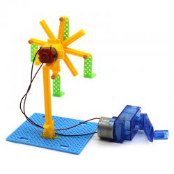 [画中麦田]手摇发电摩天轮 diy科技小制作stem科学实验小学生实验材料