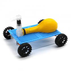 [画中麦田]气球小车 diy科技小制作幼儿园小学儿童手工实验玩具气球动力小车