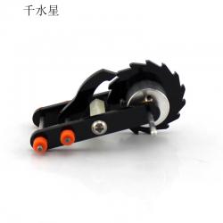 标准款棘轮套装(黑色) 棘轮棘爪齿轮装置 diy配件 齿轮离合器模型