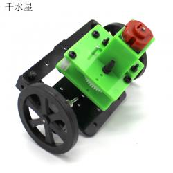 转向前桥ZX3(减速型) 手工拼装模型小车转向总成 diy遥控车...