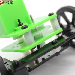 转向前桥ZX3(减速型) 手工拼装模型小车转向总成 diy遥控车配件