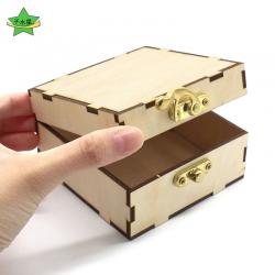 5.2x9x9CM木质收纳盒