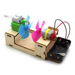 [星之河畔]风能转电能实验