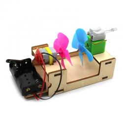 [星之河畔]风能转电能实验