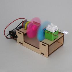 [星之河畔]风能转电能实验