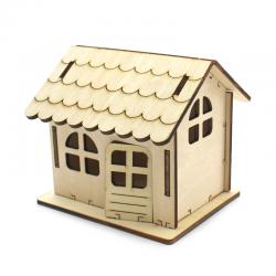 [星之河畔]普通的小房子1号儿童学生手工拼装材料包diy科技小制作