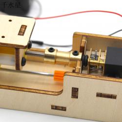 移动丝杆模型1号中小学生科技小制作拼装模型材料包DIY手工小发明