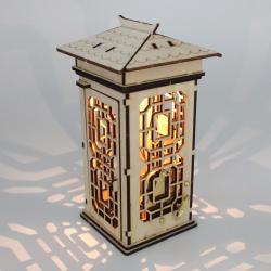 现代手工拼装小台灯